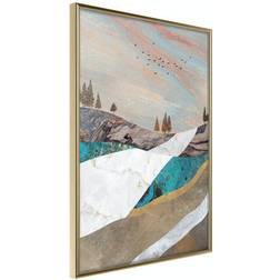 Arkiio Affisch Mountains and Valleys [Poster] 20x30 Poster